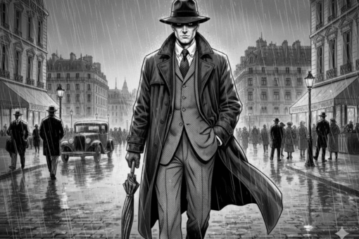 Detective Sandoval-Wyss viajando en el tiempo al pasado